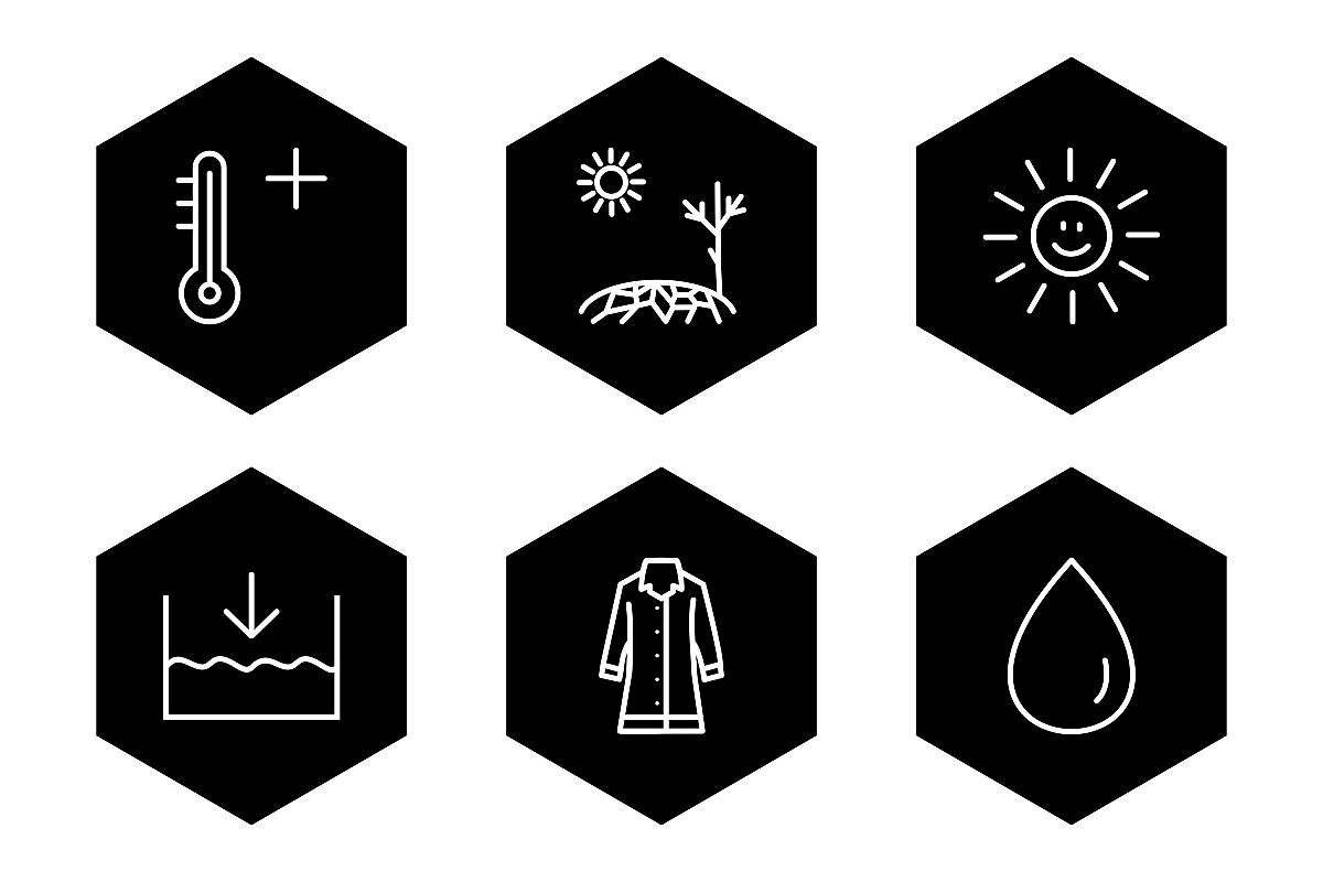 Set Of Weather And Season Icons example image 1