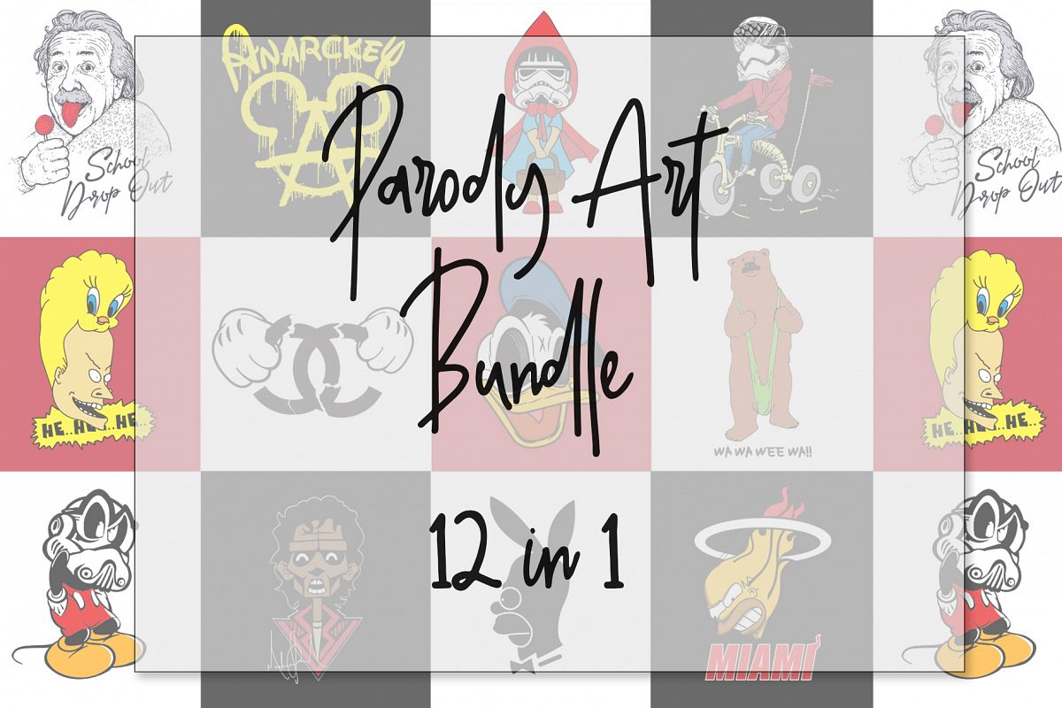Parody Art 12 in 1 Bundle example image 1