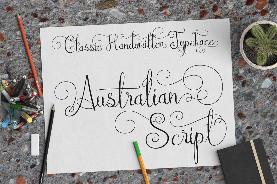 Australian Script example image 1