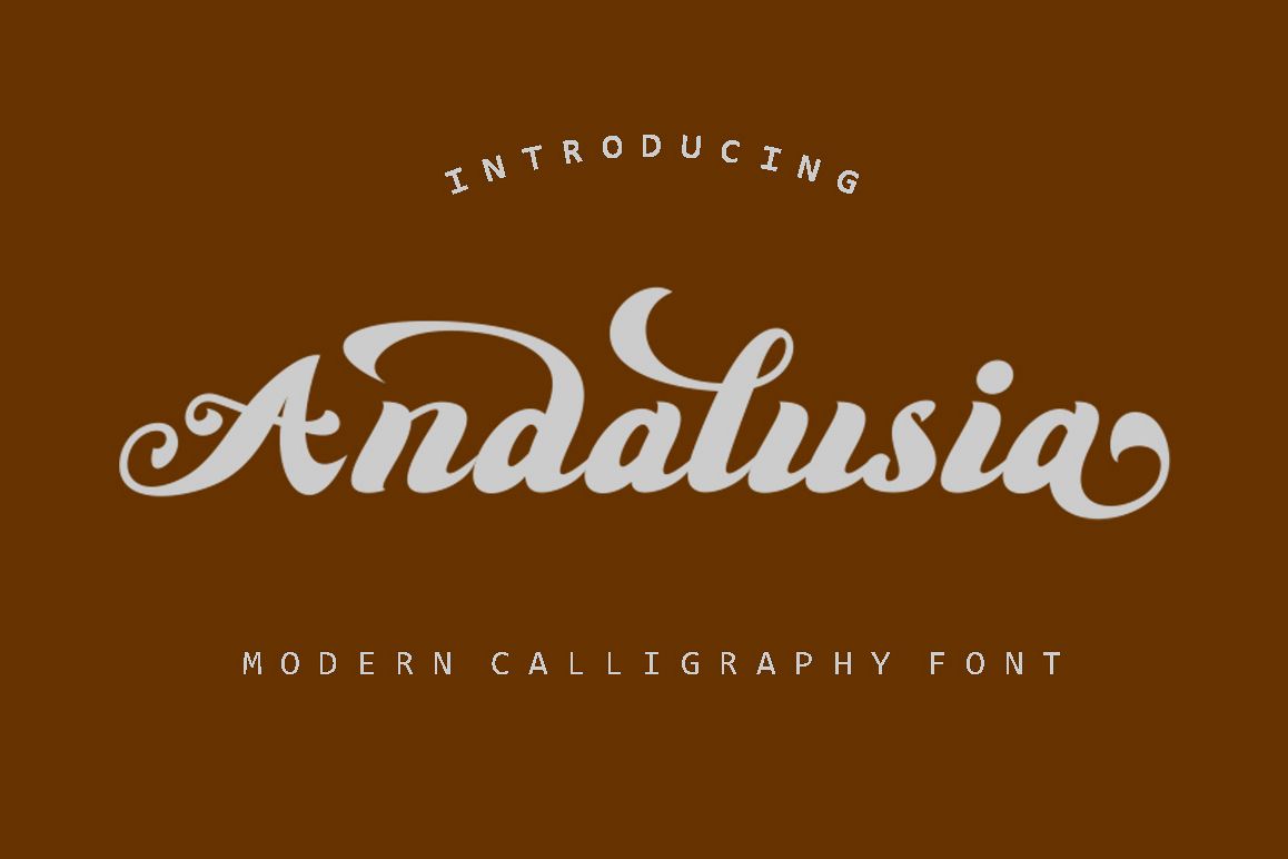 Andalusia Script example image 1
