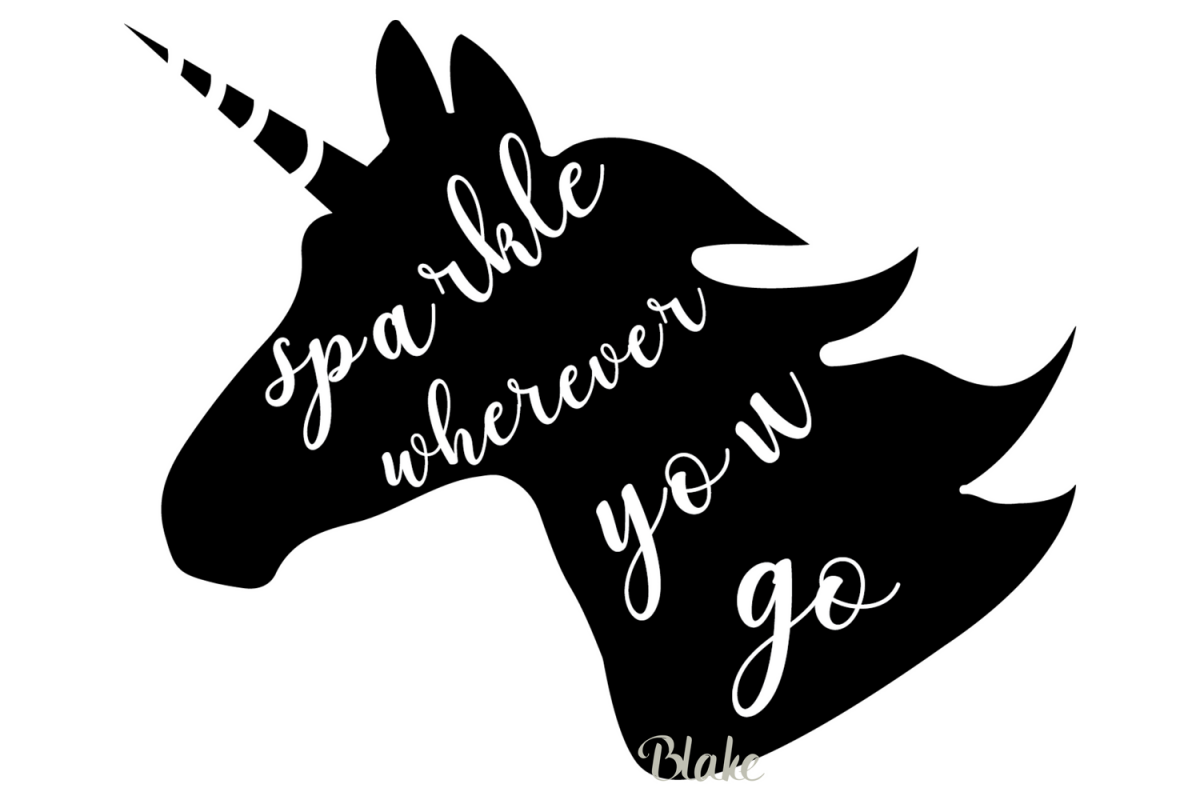 Unicorn SVG file Unicorn quote svg cut file Unicorn birthday (117366