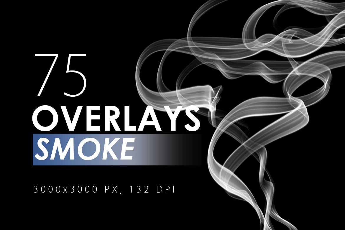 75 Smoke Overlays example image 1