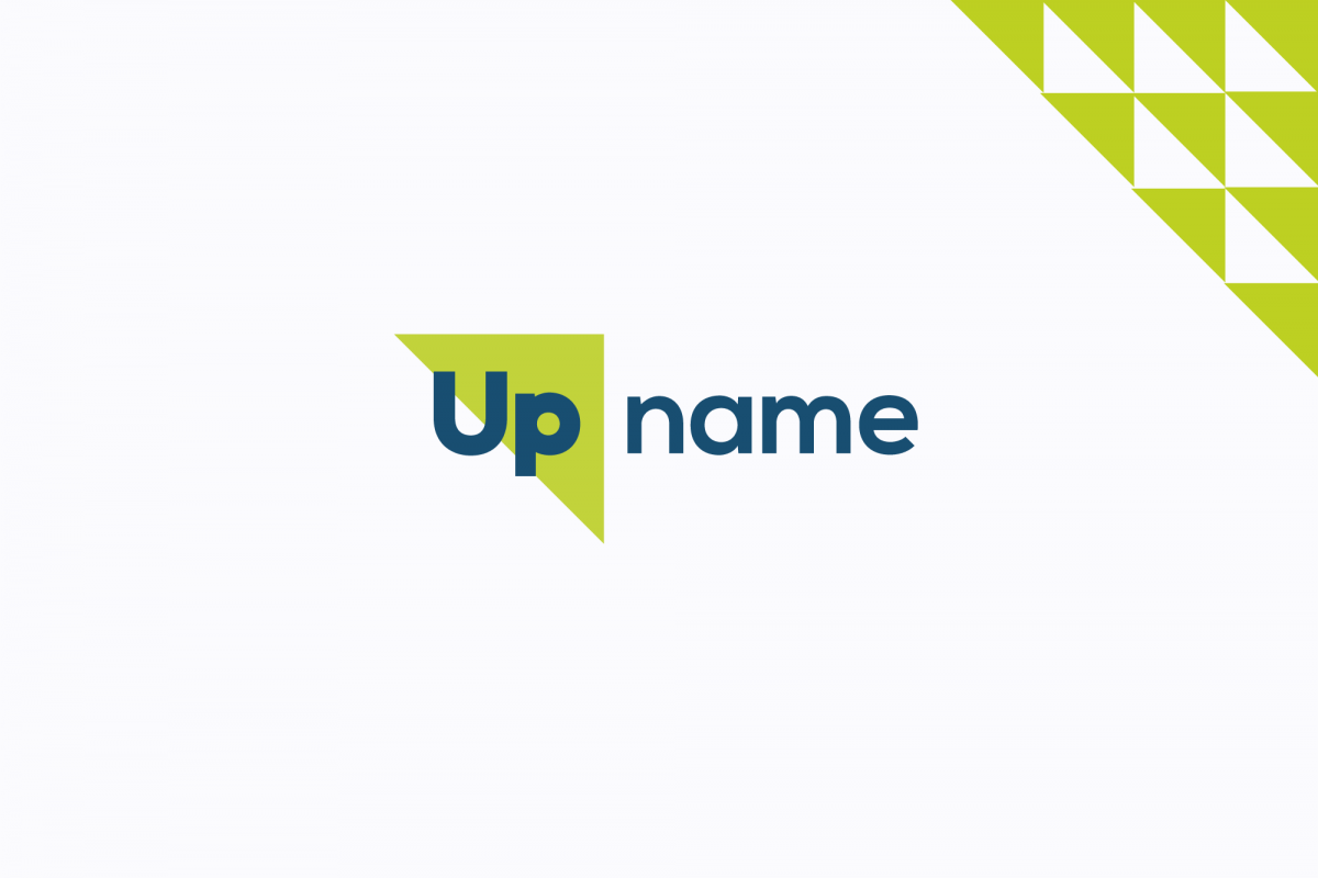 UP name logo example image 1