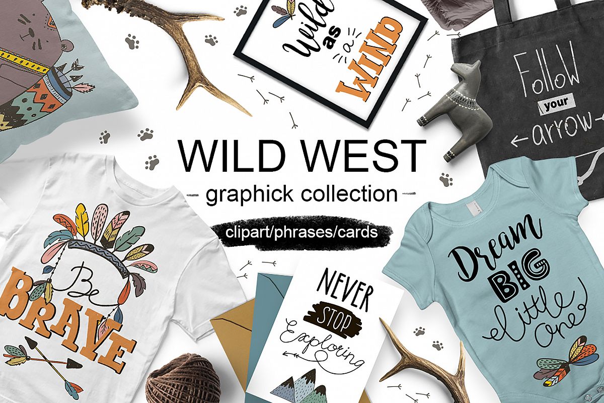 Wild West graphic collection example image 1