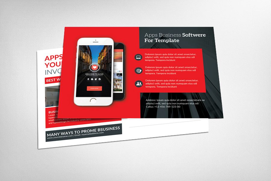 Business PostCard example image 1