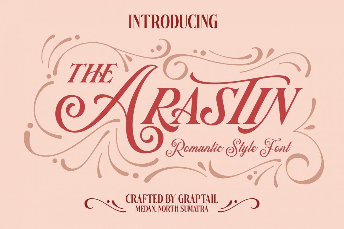Arastin Font example image 1