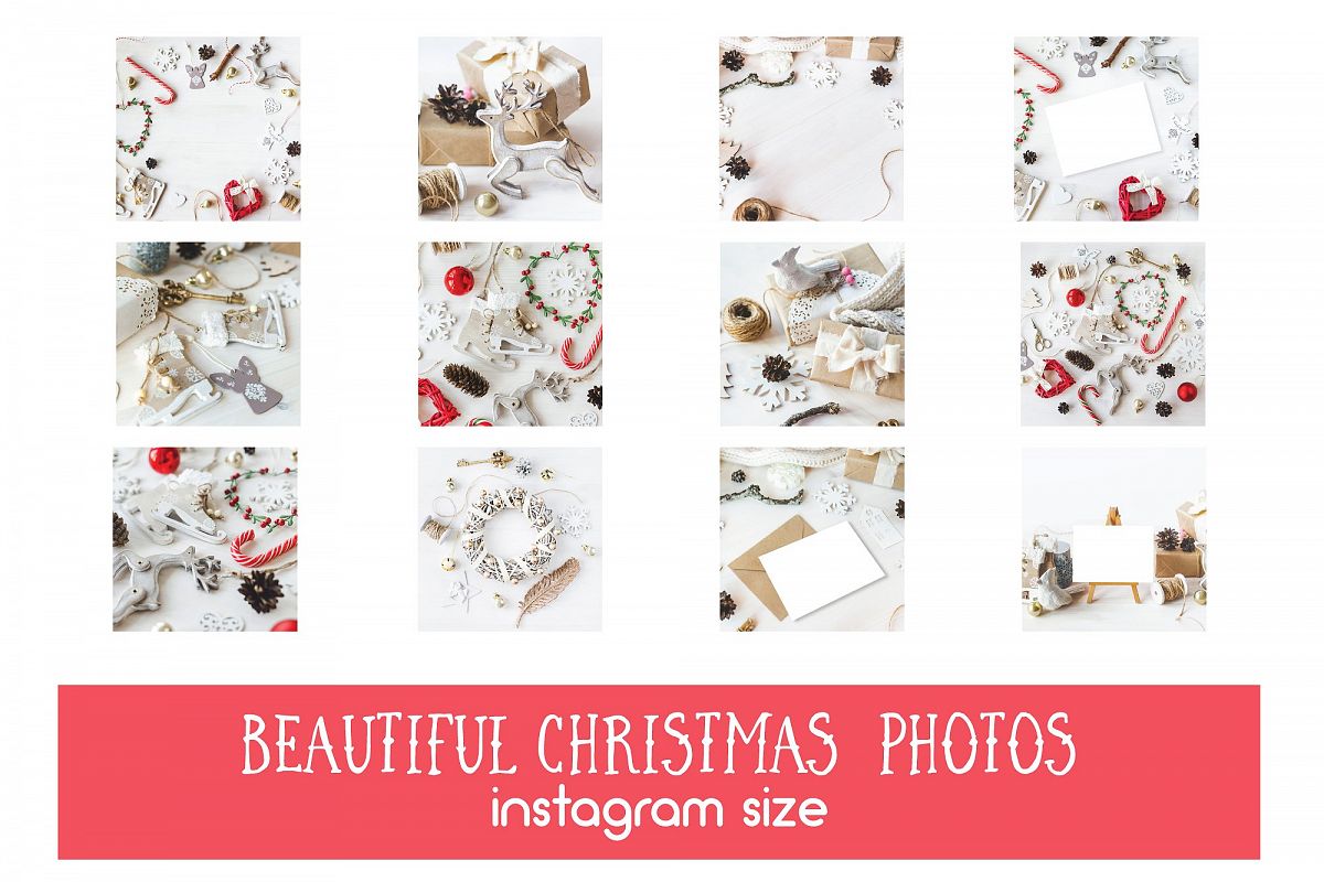 75% OFF 12 Vintagy Christmas Photos example image 1