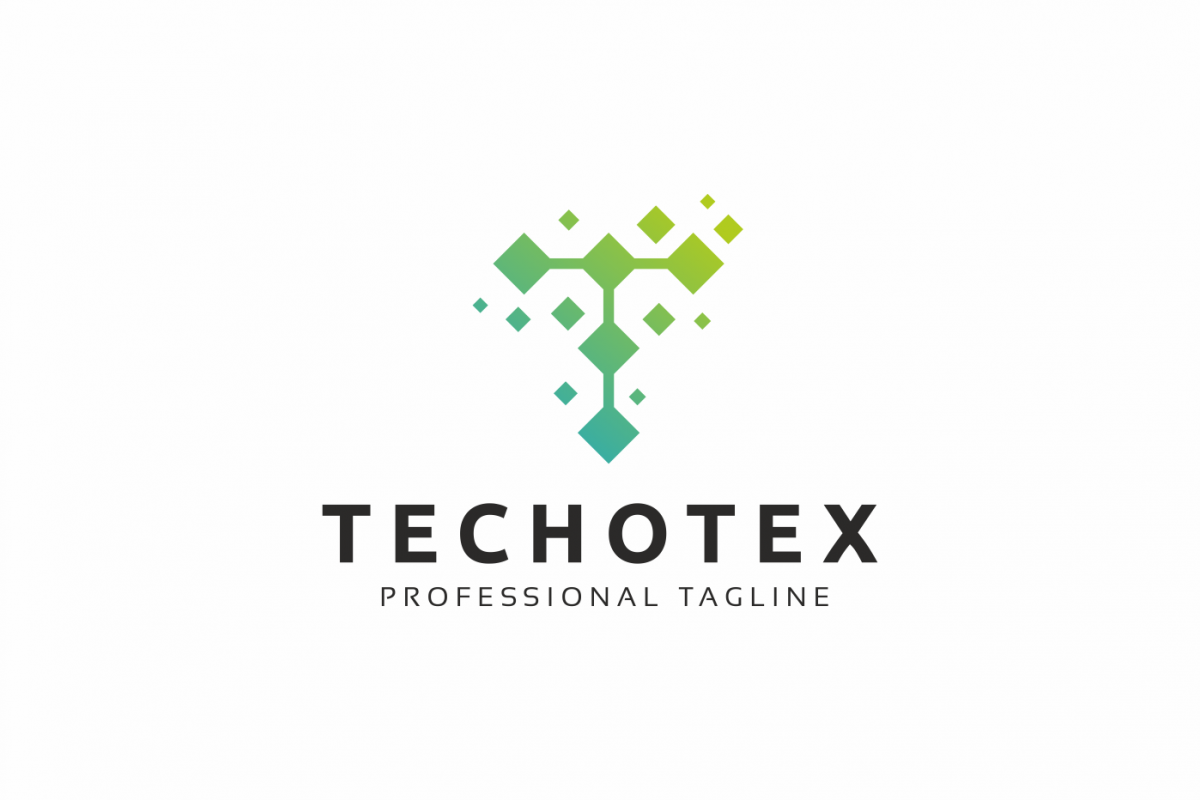 Techotex T Letter Logo example image 1