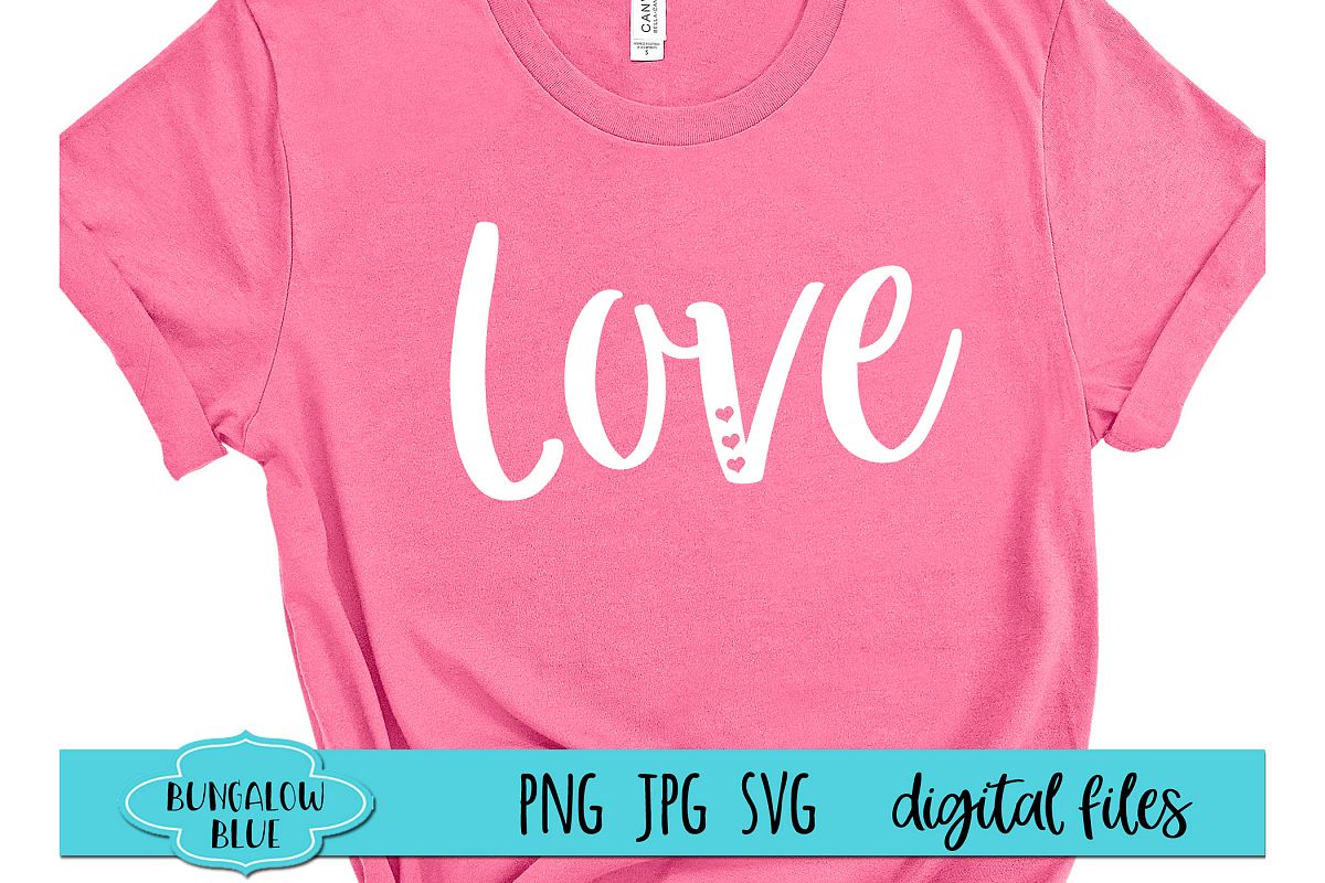 Love Valentine Digital Download SVG PNG JPG example image 1
