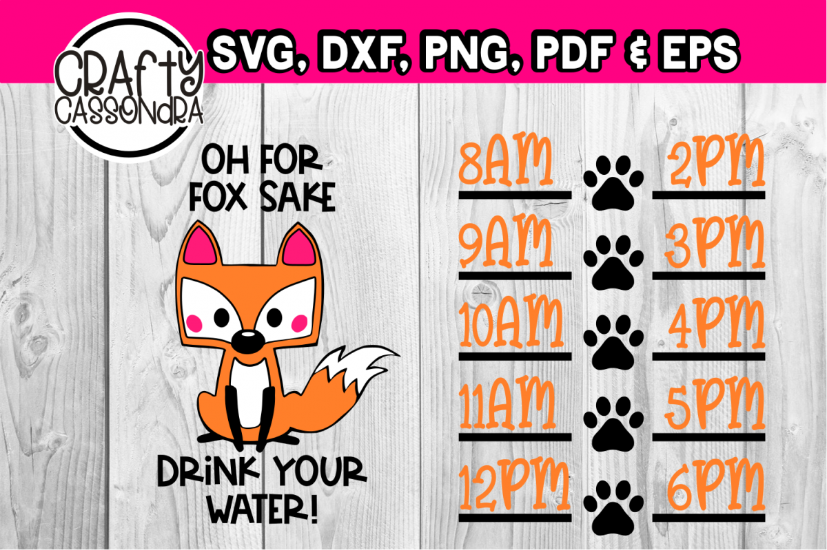 Oh for fox sake - drink your water example image 1