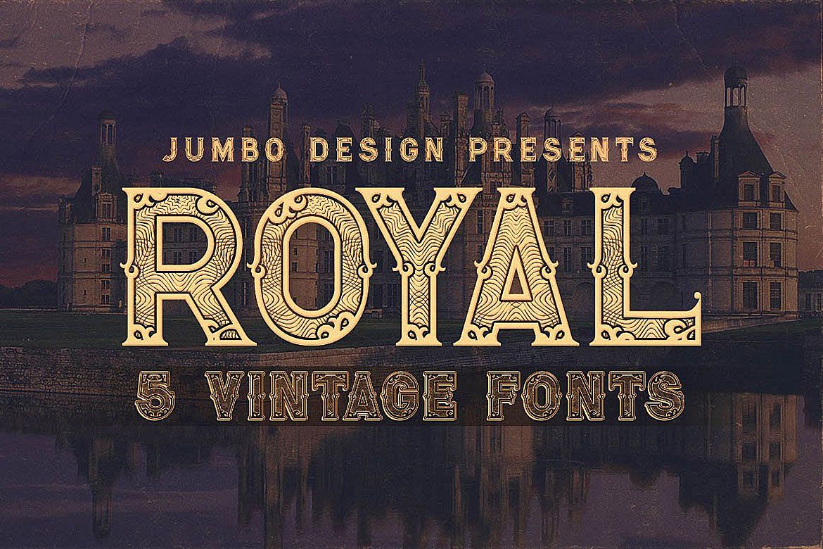 Royal - Vintage Style Font example image 1