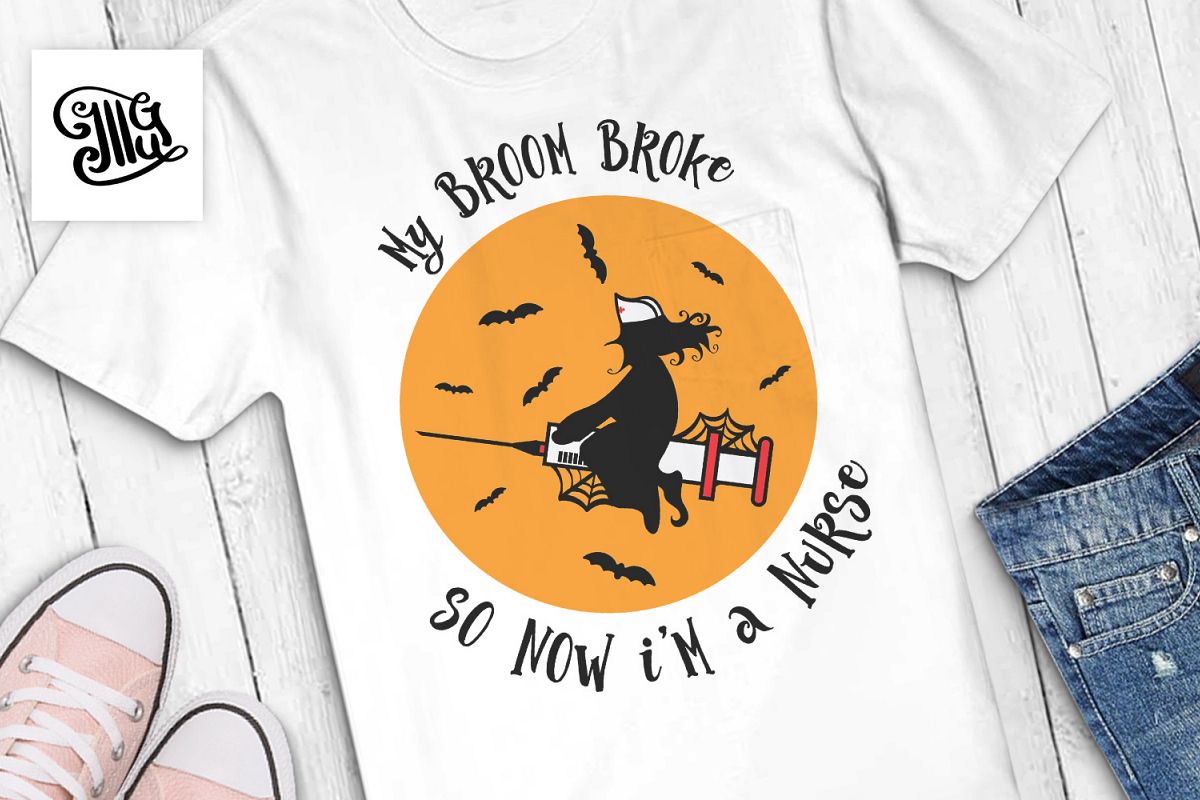 My broom broke so now I'm a nurse example image 1