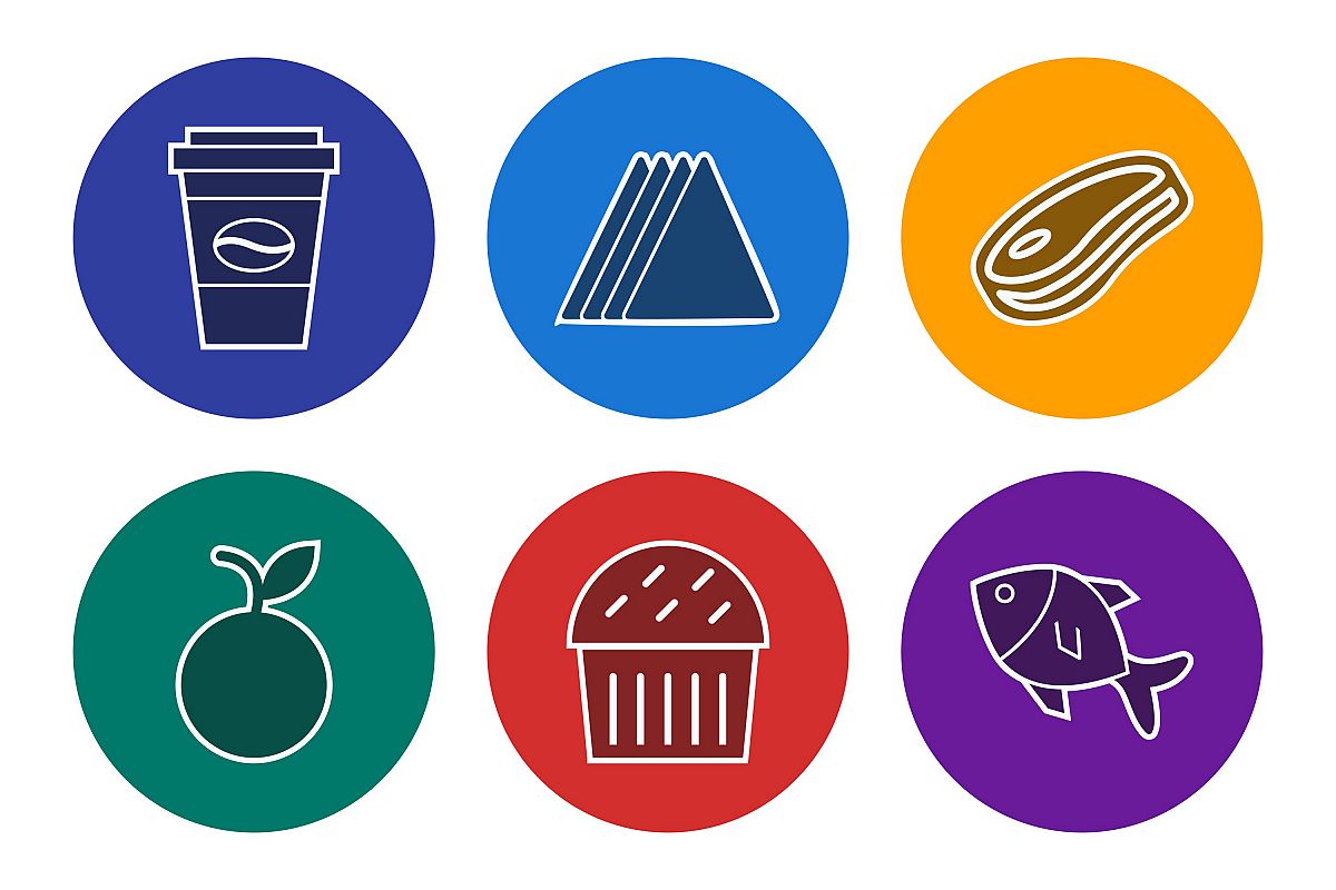 Set Of Food Icons example image 1