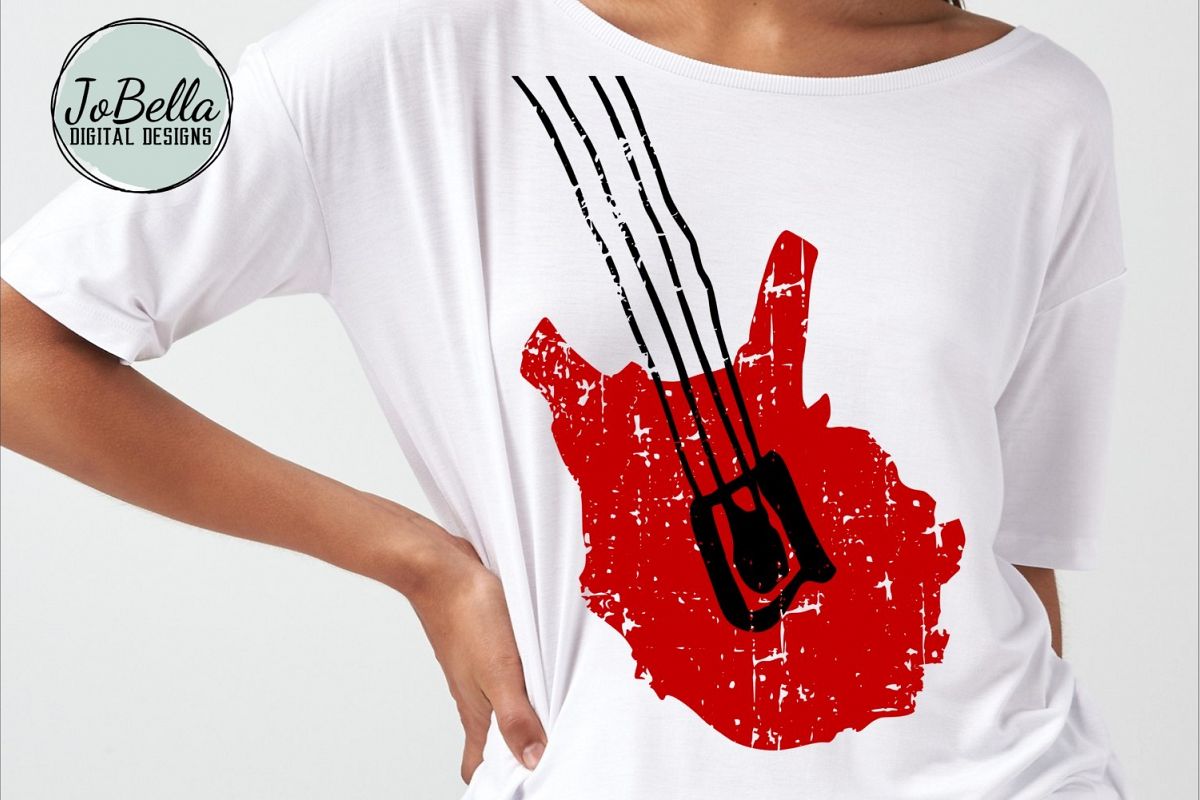 Electric Bass SVG, Sublimation and Printable Design example image 1