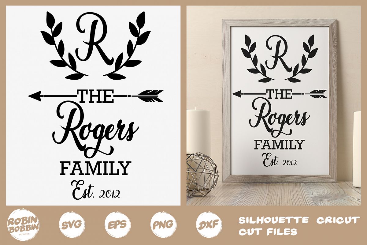 Family SVG, Newlyweds SVG, Family Poster SVG, Printable File example image 1