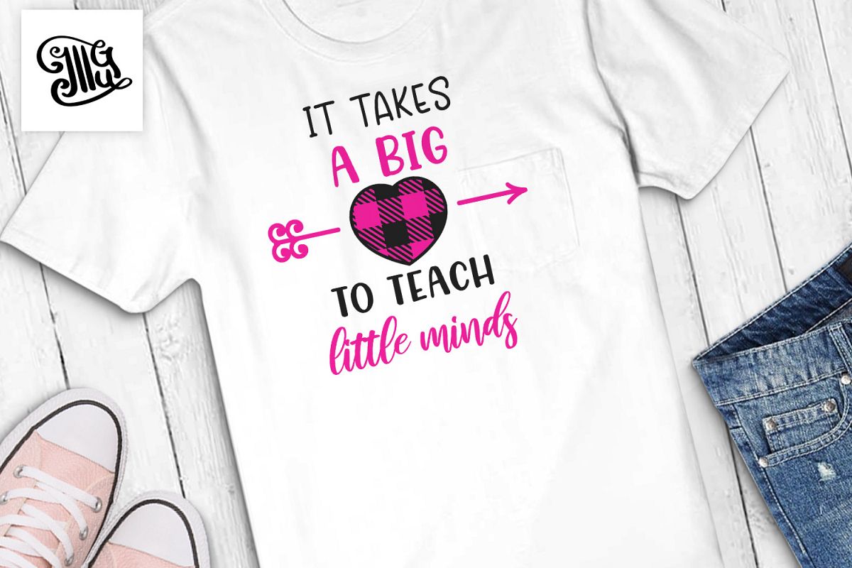 Teacher Valentines day svg example image 1