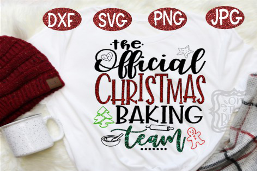 Christmas - Merry and Bright Christmas Holly SVG Sign example image 1