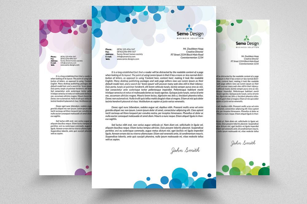 Business Letterheads example image 1
