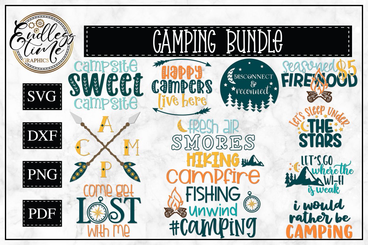 Camping Bundle - An Adventurous Little Bundle example image 1