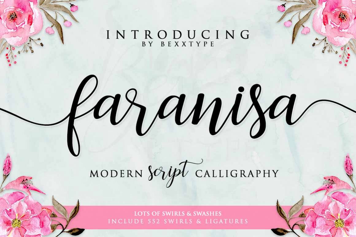 Faranisa Script example image 1