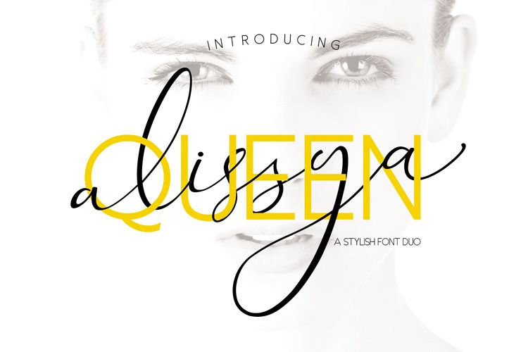The Queen Alissya Font Duo example image 1