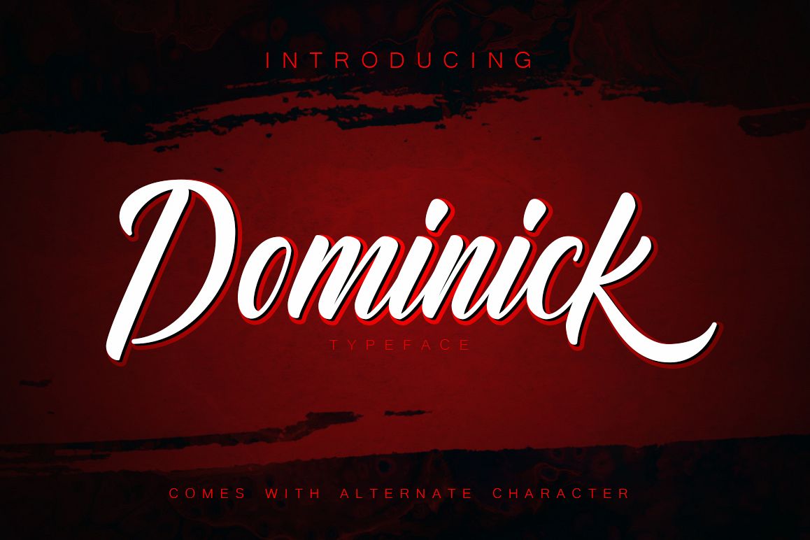 Dominick Script Font example image 1