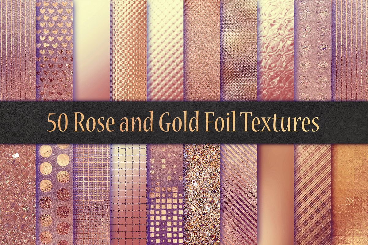 Rose Foil Textures example image 1