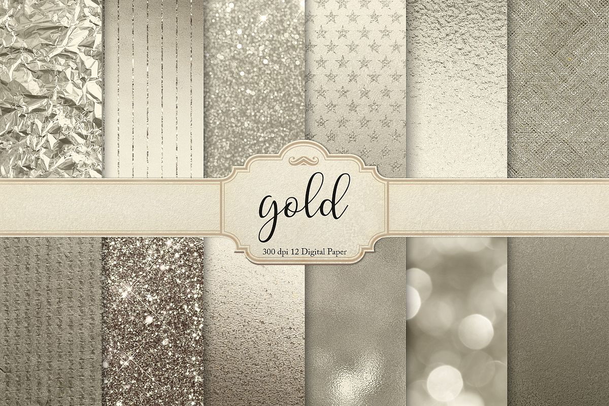 Metallic Textures, Backgrounds example image 1