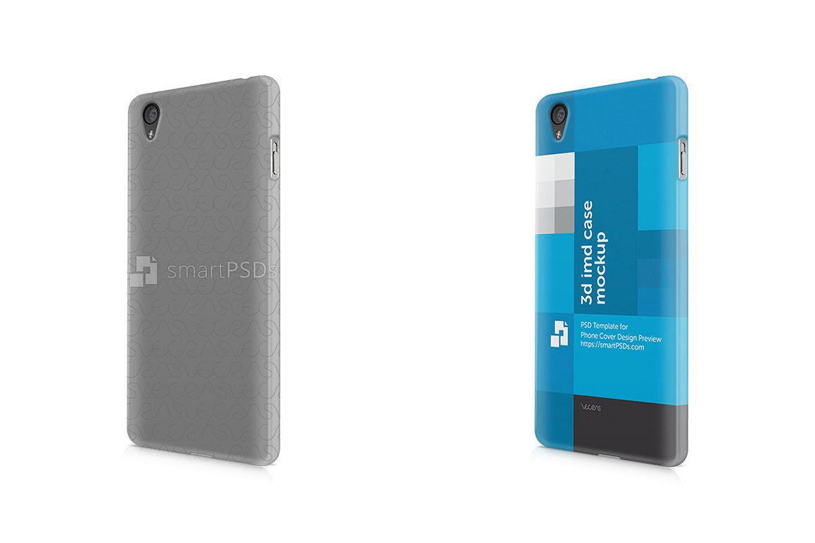 OnePlus X 3d IMD Mobile Case Design Mockup 2015 example image 1
