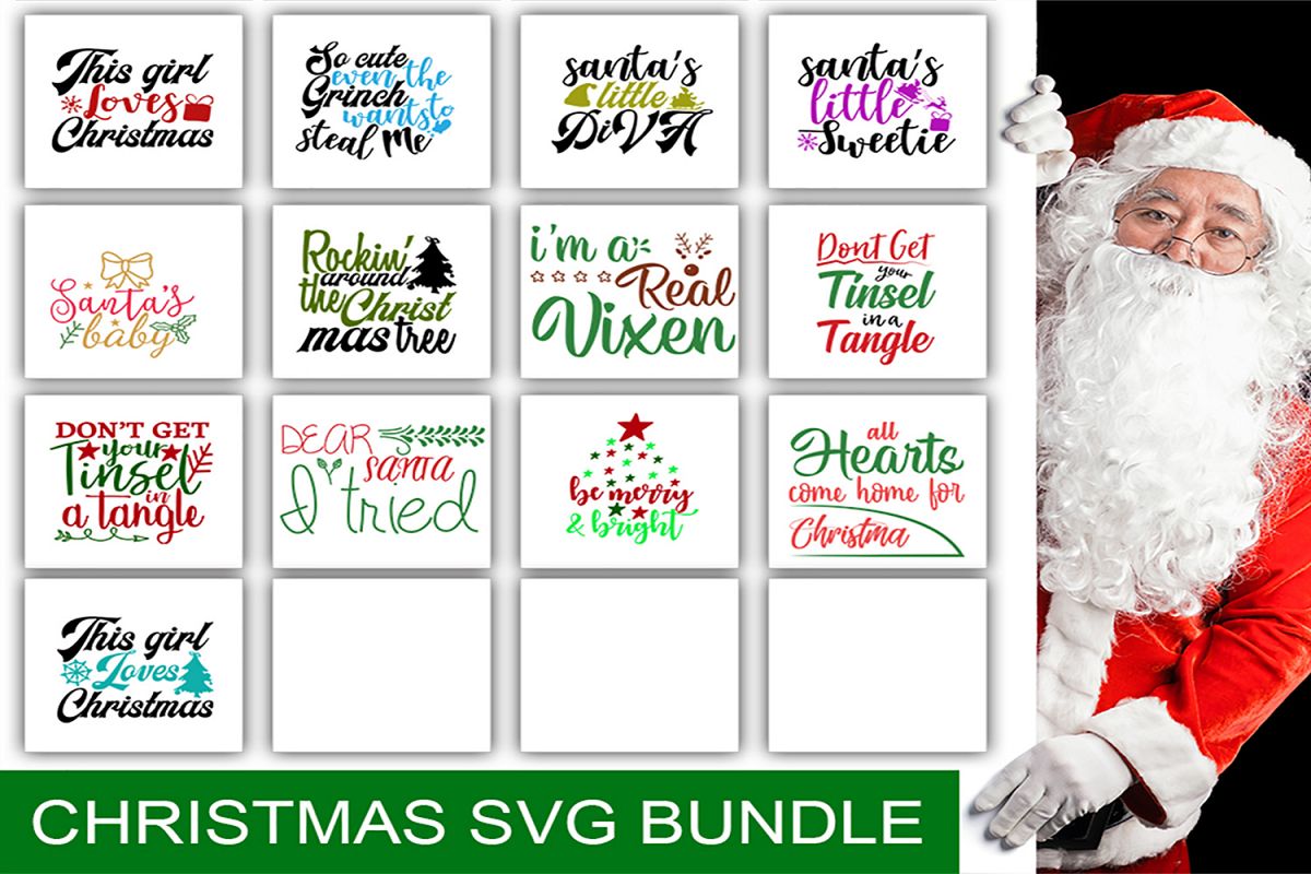 13 Christmas svg Bundle pack_1 example image 1