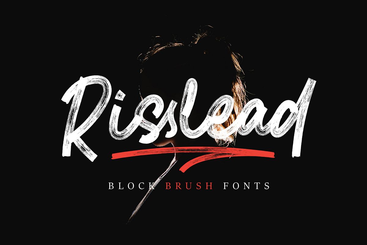 Risslead Brush Fonts example image 1