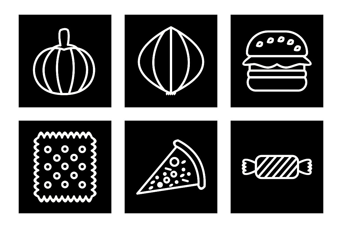 Set Of Food Icons example image 1