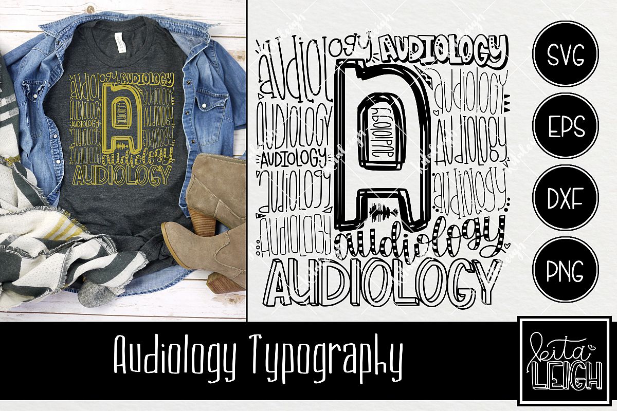 Audiology Typography example image 1