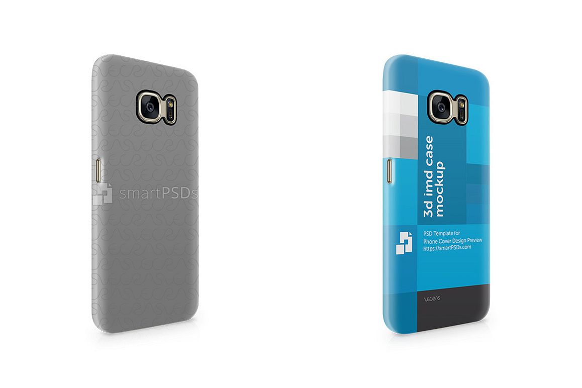 Samsung Galaxy S7 3d IMD Mobile Case Design Mockup 2016 example image 1