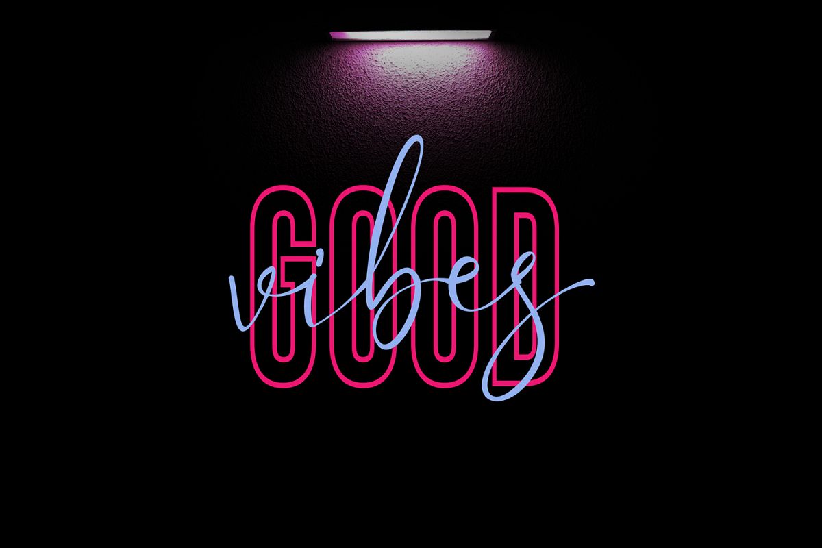 GOOD VIBES | 3 FONT GOOD VIBES example image 1
