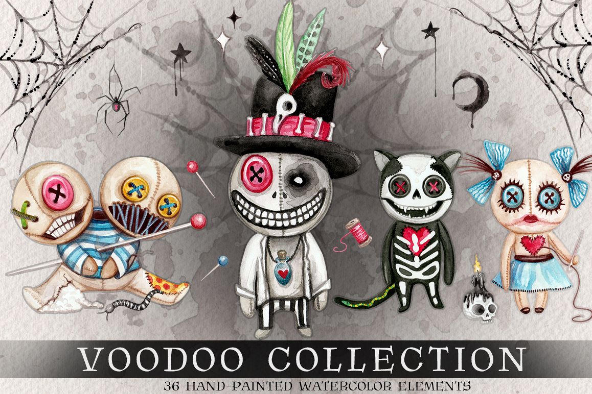 Watercolor Voodoo Collection example image 1