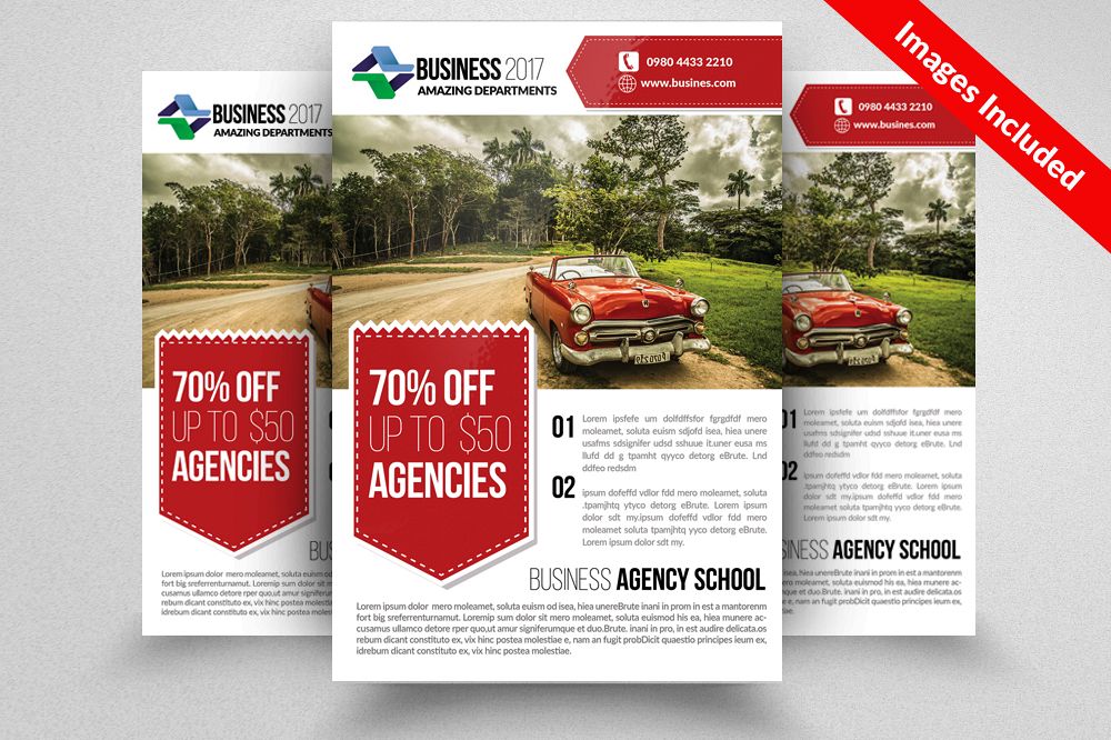 Landscaper Flyer Templates example image 1