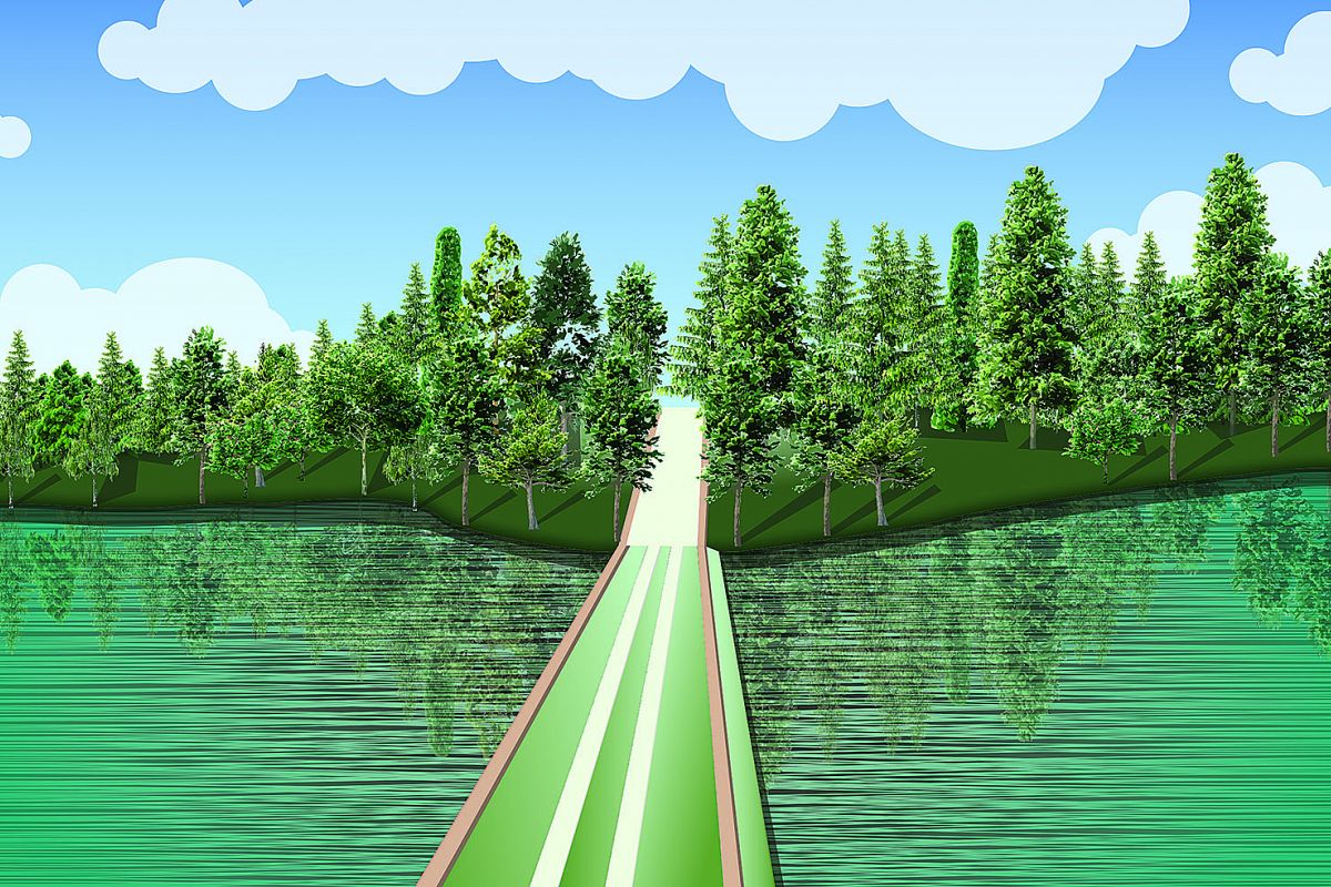 Landscape Vector Illustration example image 1