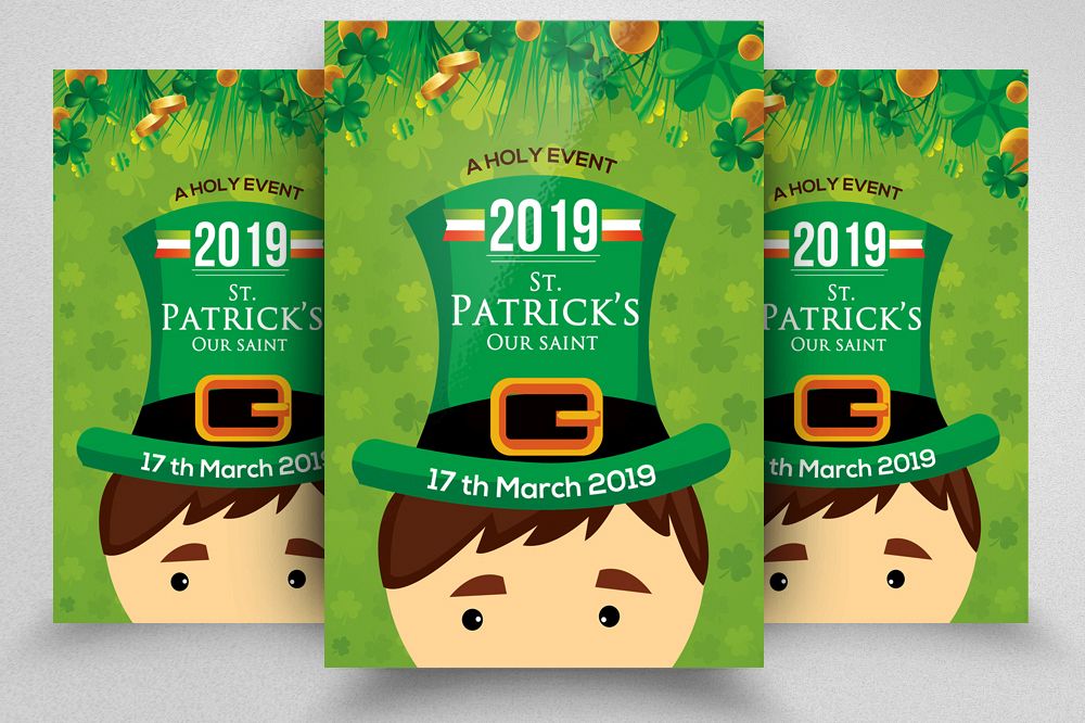St. Patricks Day Flyer Template example image 1