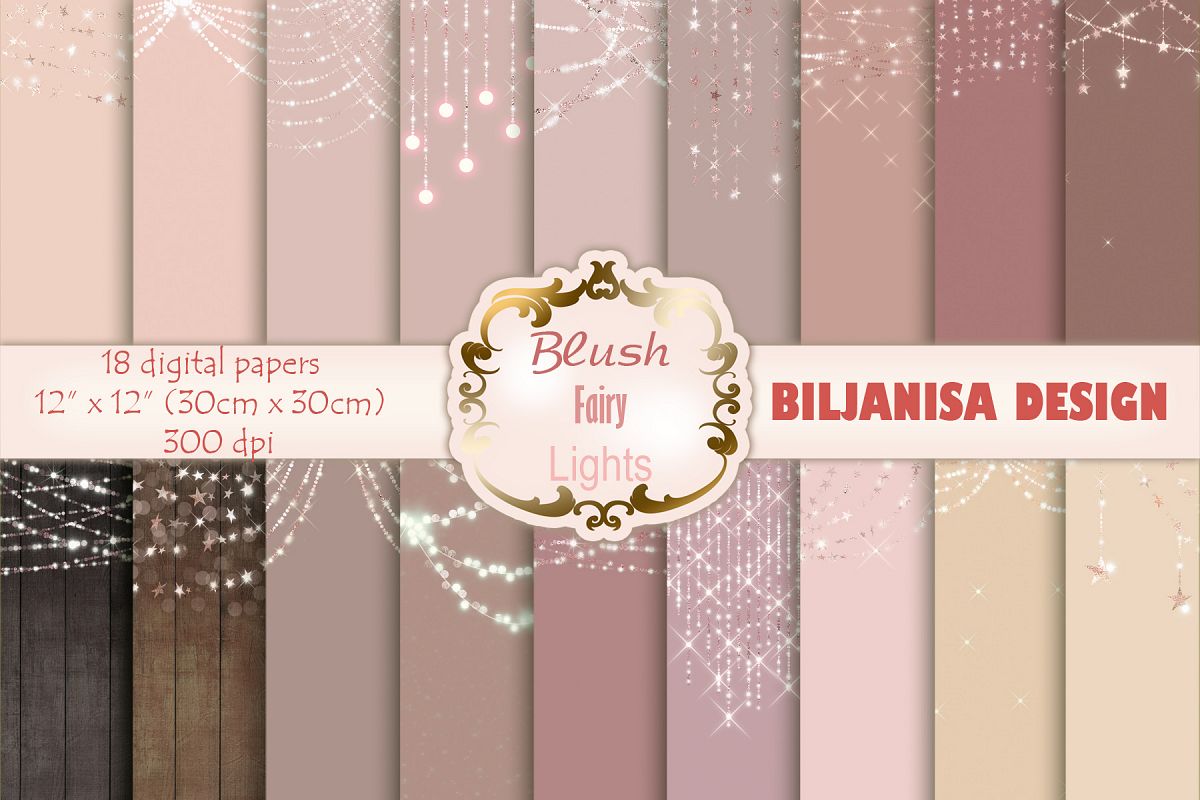 Blush Fairy Lights example image 1