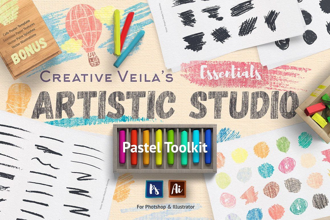 Artistic Studio: Pastel Toolkit example image 1