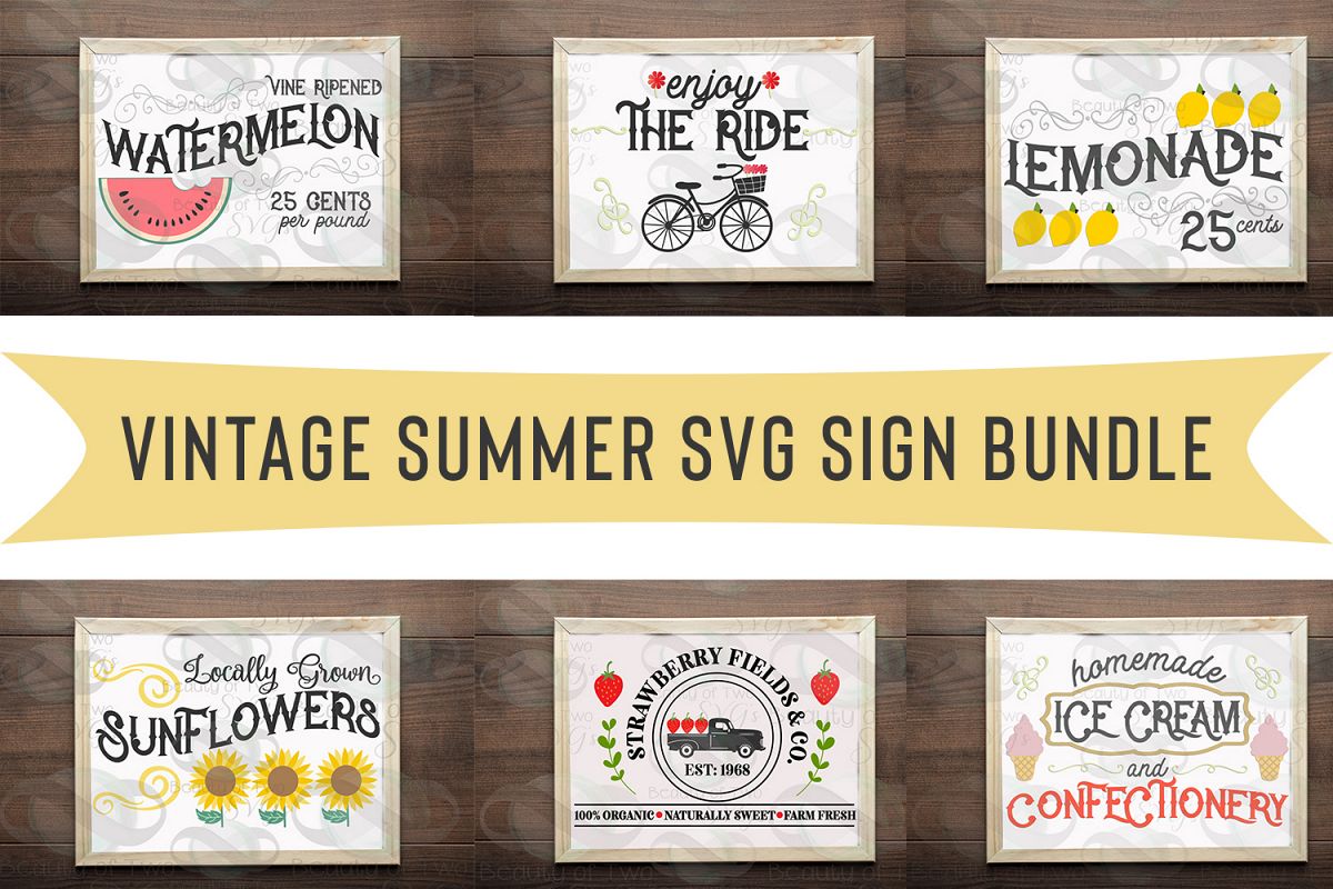 Download Farmhouse Summer Vintage svg Sign Bundle, 6 vintage ...