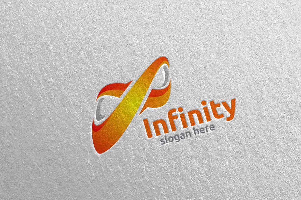 Infinity loop logo Design example image 1