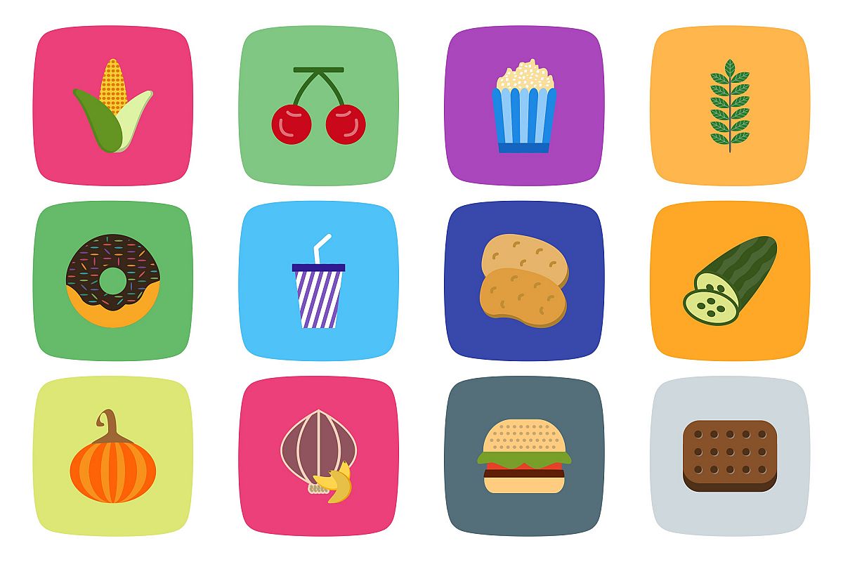 Set Of Food Icons example image 1