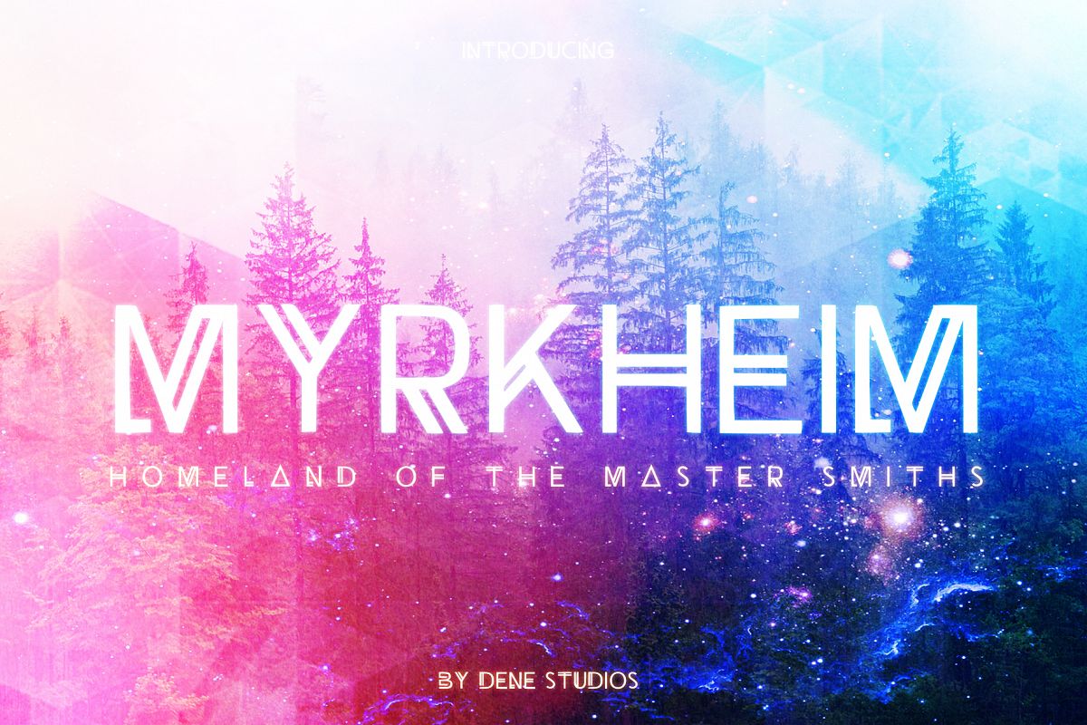 Myrkheim - A Norse Inspired Typeface example image 1