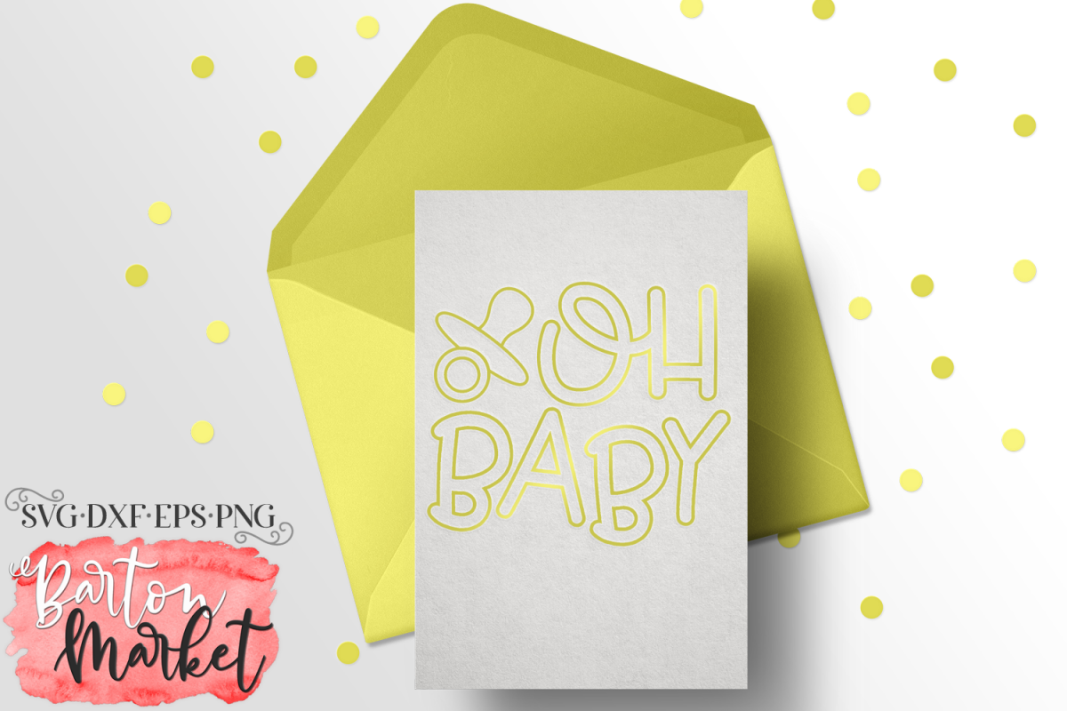 Oh Baby - A Foil Quill Inspired File example image 1
