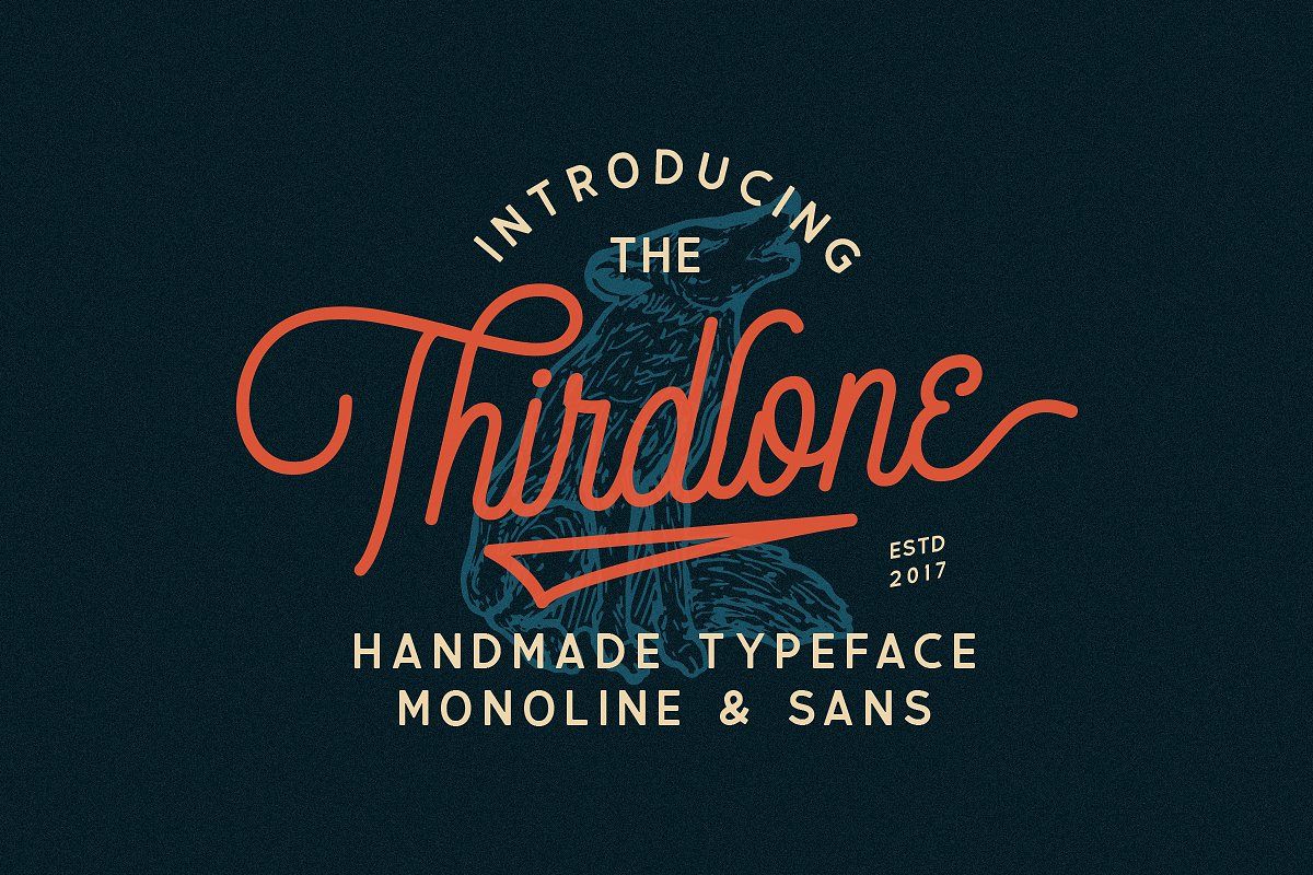 Thirdlone - Font Duo example image 1