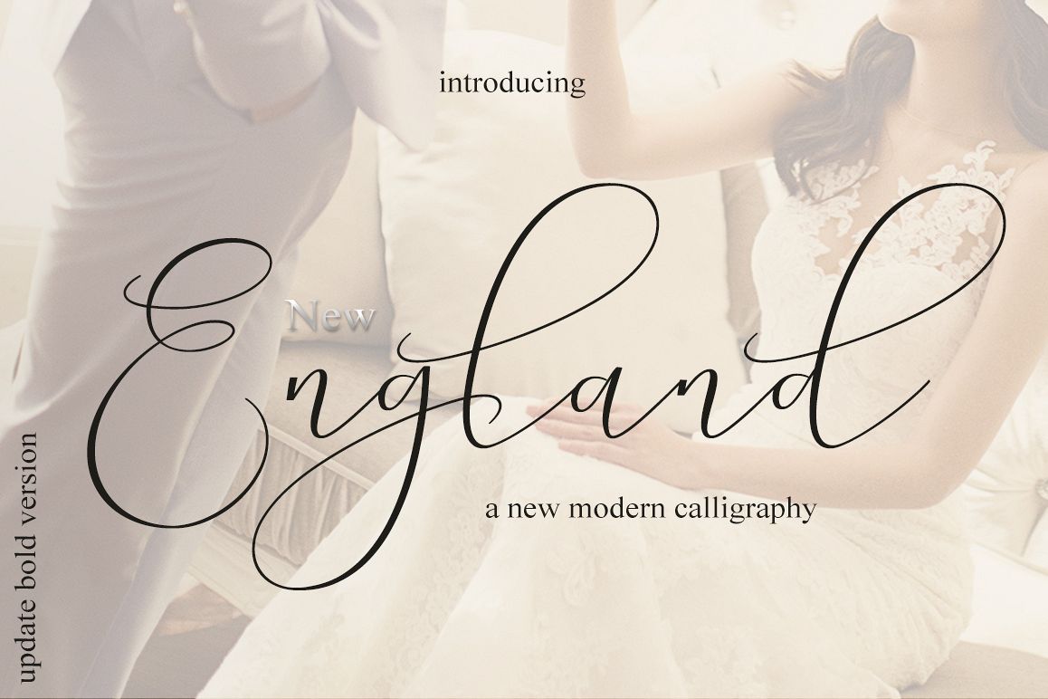 NEW England Script example image 1