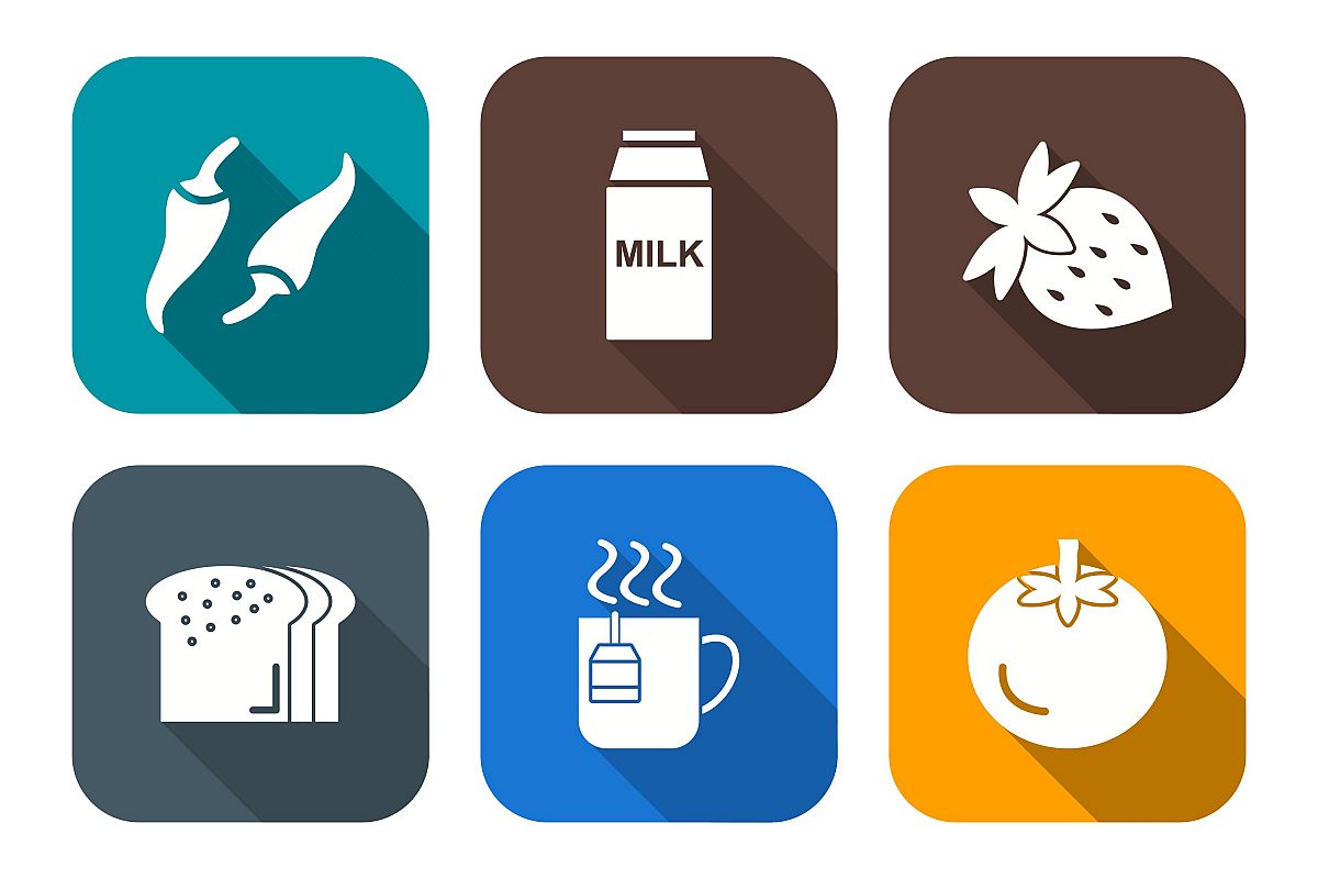 Set Of Food Icons example image 1