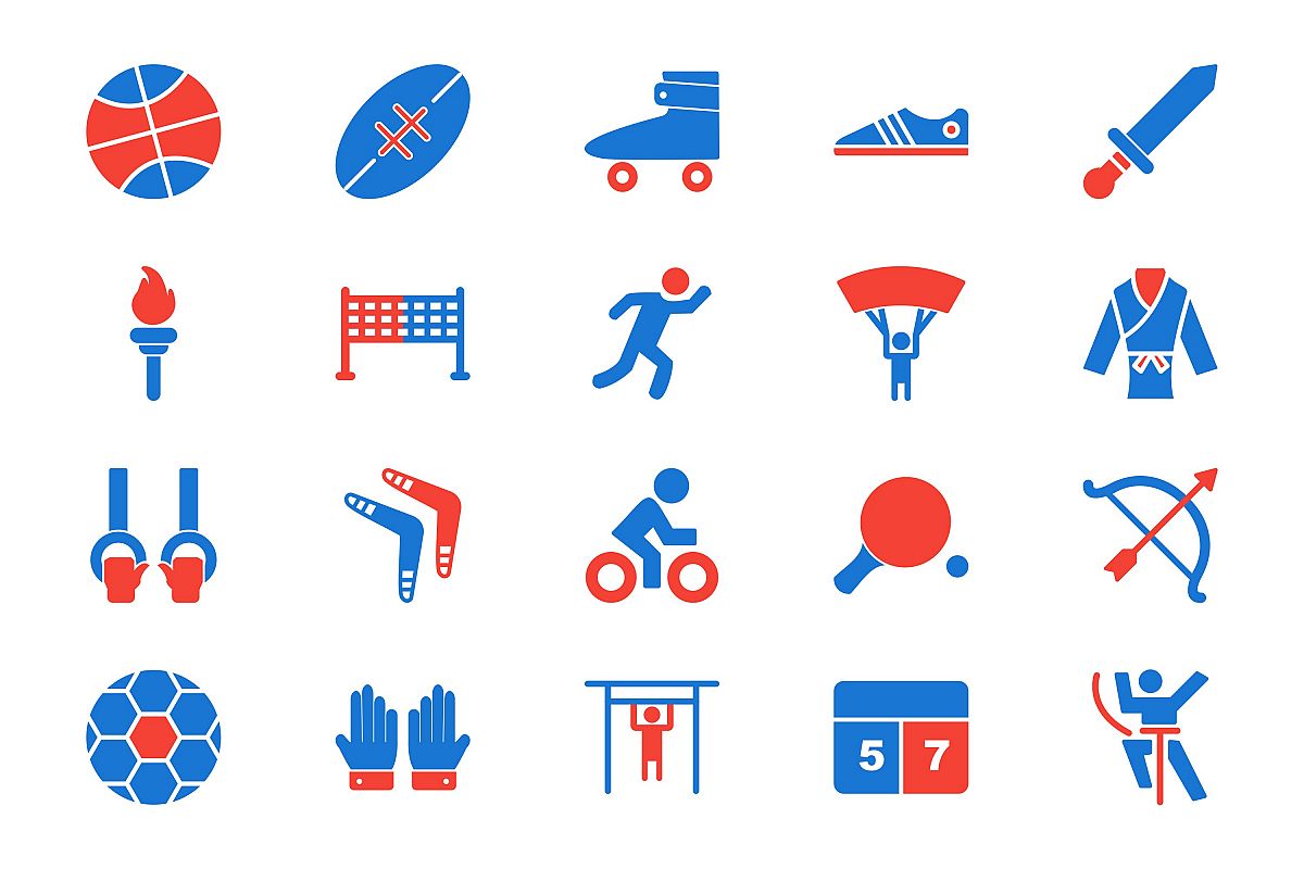 Set Of Sports And Game Icons example image 1
